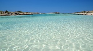 île de Crete, plage d'Elafonnissi