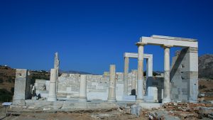 naxos, cyclades, temple de demeter,site archeologique