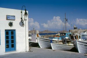 paros, île des Cyclades, port typique de naoussa