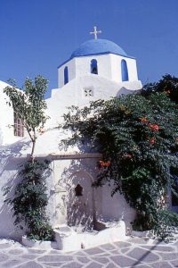 village de parikia, église byzantine